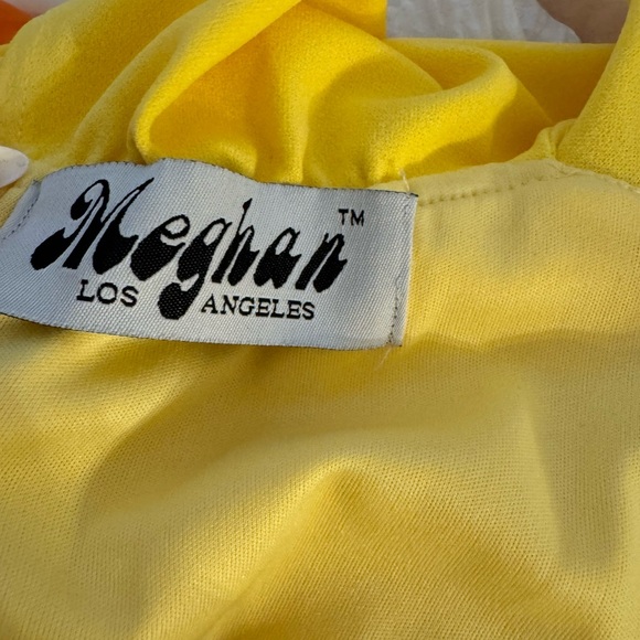 Yellow Ruffle Dress - Picture 3 of 4